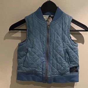 Agatha Cub REVERSIBLE Quilted Vest, size 5T